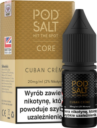 Lichid Pod Salt Core 10ml - Cuban Creme 20mg