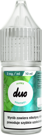 E-liquide DUO 10ml - Aloes Menthol 3mg