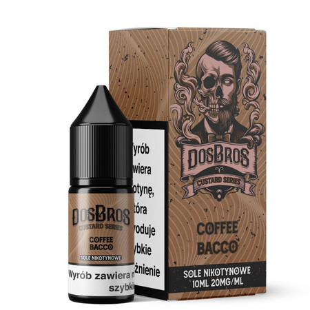 E-liquid DosBros Salt 10ml Coffe Bacco 20mg
