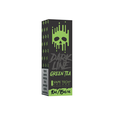 E-liquid Dark Line 10ml - Green Tea 18mg