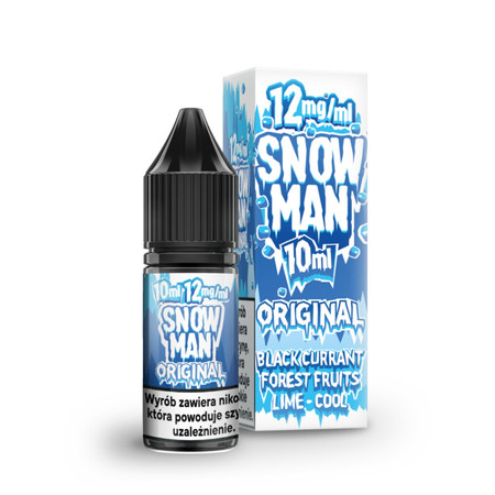 E-Liquid  Snowman 10ml - Original 12mg