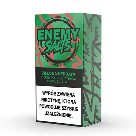 Liquid Enemy Salts Zielona Herbata 18mg 10ml