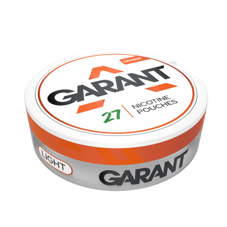 10 X Pliculețe cu nicotină GARANT (Grant) Regular - Orange 25mg