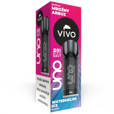 Cartouche préremplie VIVO UNO - Watermelon Ice 20mg