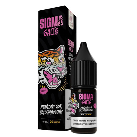 E-liquide Sigma Salt 10ml - Mrożony Sok Brzoskwiniowy 20mg