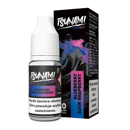 Жидкость Tsunami Salt 10ml - Blueberry Sour Raspberry 20mg