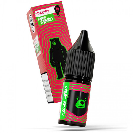 E-liquid GO BEARS Drops 10ml - Zielone Jabłko 20mg