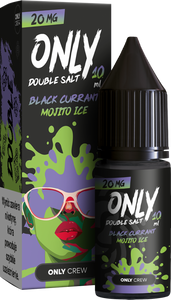 Жидкость Only Double Salt 10ml - Black Currant Mojito Ice 20mg