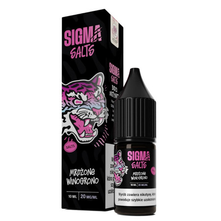E-liquide Sigma Salt 10ml - Mrożone Winogrono 20mg