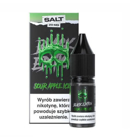 Рідина Dark Line Black Edition Salt 10ml - Sour Apple Ice 20mg