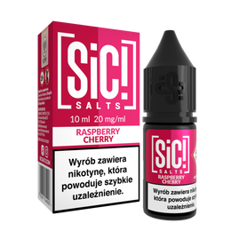 E-liquid SIC! Salt 10ml - Raspberry Cherry 20mg