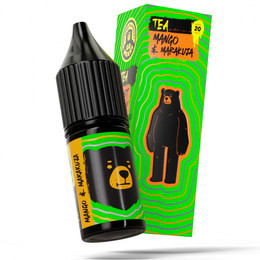 E-liquide GO BEARS Tea SS+ 10ml - Herbata z Mango i Marakują 20mg