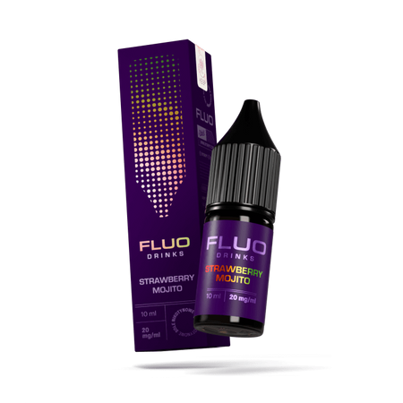 Рідина FLUO Drinks 10ml - Strawberry Mojito 20mg