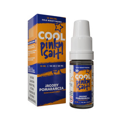 E-liquide Pinky Salt Cool 10ml - Jagody Pomarańcza 20mg
