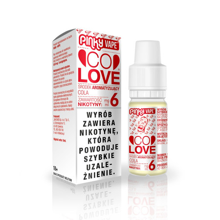 Liquid Pinky Vape 10ml - Co Love 6mg