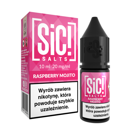 Рідина SIC! Salt 10ml - Raspberry Mojito 20mg