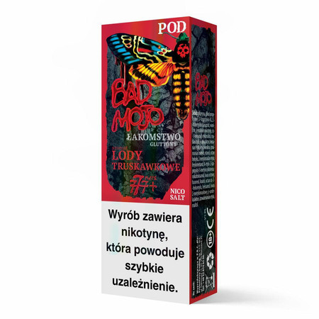 BAD MOJO 7Sins - Pod - 5. ŁAKOMSTWO - Lody Truskawkowe 20Mg (2Ml)