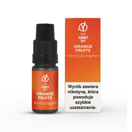 E-liquid Vbar Salt 10ml - Orange Fruits 20mg