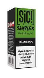 Рідина SIC! NIC 8ml - Green Grape Ice 18mg