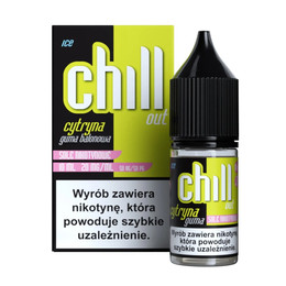 E-Liquid Chill Out 10ml - Lemon Bubble Gum Ice 20mg