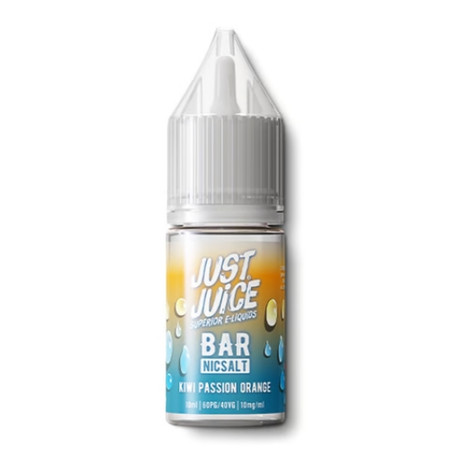 E-liquide Just Juice BAR Salt 10ml - Kiwi Passion Orange 20mg