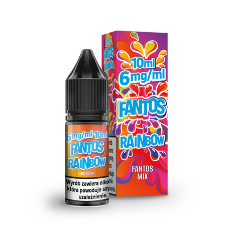 E-liquid Fantos 10ml - Rainbow Fantos 06mg