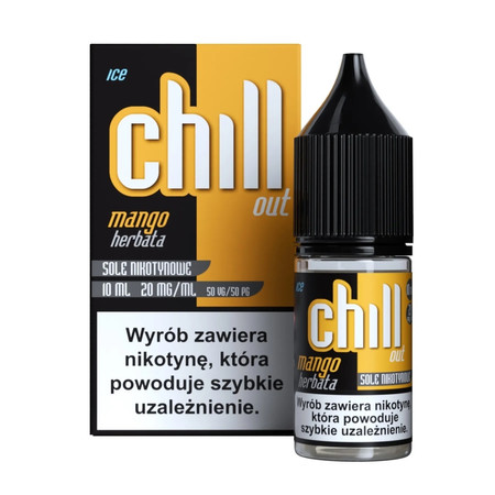 E-liquide Chill Out 10ml - Herbata Mango Ice 20mg