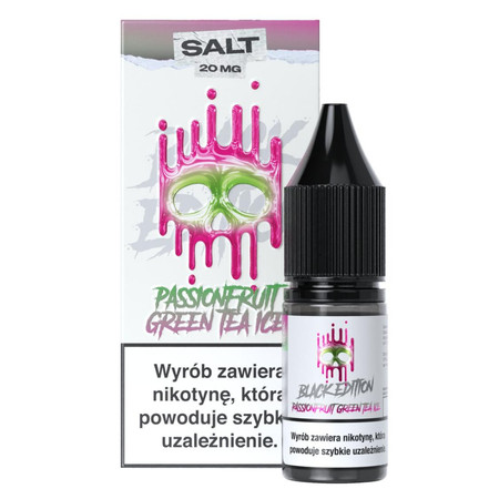 Жидкость Dark Line Black Edition Salt 10ml - Passionfruit Green Tea Ice 20mg