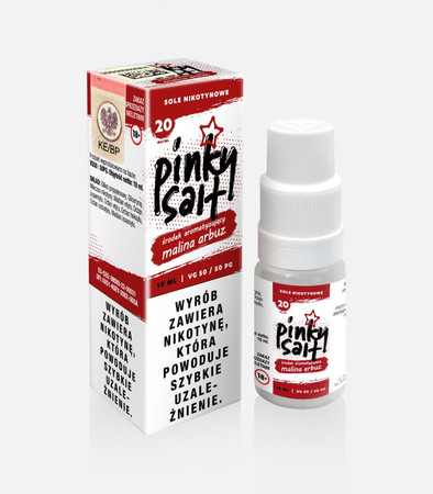 E-liquid Pinky Salt 10ml - Malina Arbuz 20mg
