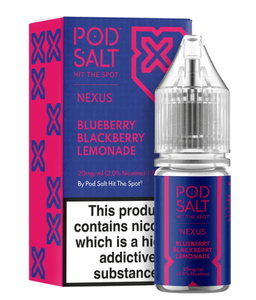 E-liquid Pod Salt Nexus10ml - Blueberry Blackberry Lemonade 20mg