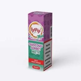 Liquid Izi Pizi Salt 10ml - Owocowy Sorbet Mięta 20mg