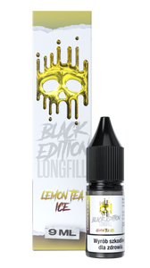 Longfill Dark Line Black Edition 9ml - LEMON TEA ICE