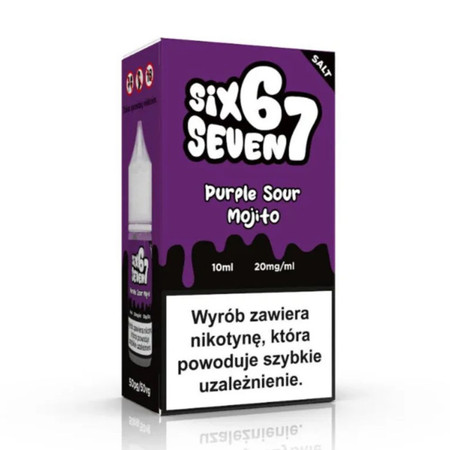 Рідина Six Seven Salt 10ml - Purple Sour Mojito 20mg