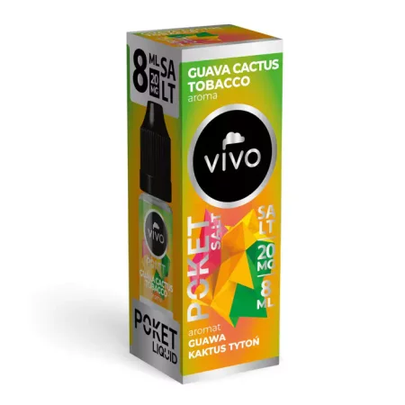 Жидкость VIVO Poket 8ml - Guava Cactus Tobacco 20mg