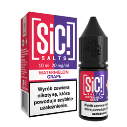 E-liquide SIC! Salt 10ml - Watermelon Grape 20mg