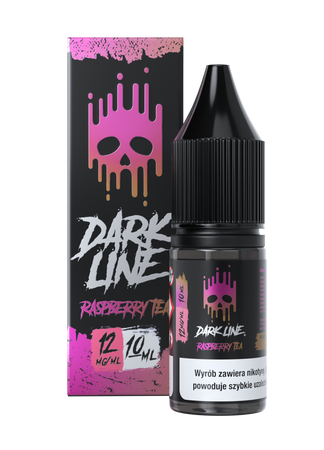 E-Liquide Dark Line 10ml - Raspberry Tea 12mg