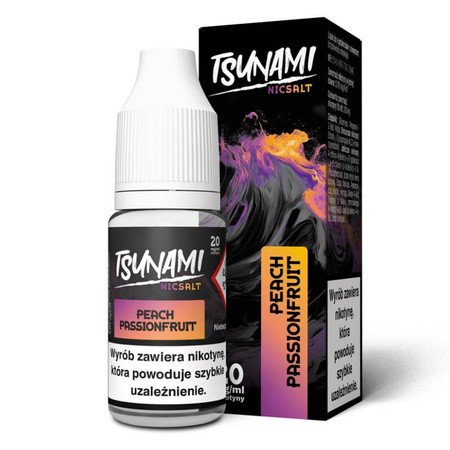 Liquid Tsunami Salt 10ml - Peach Passionfruit 20mg