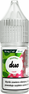 Жидкость DUO 10ml - Dżakfrut Liczi 18mg