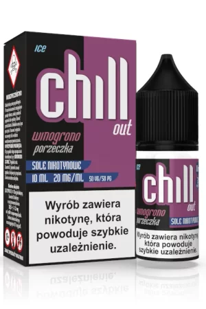 E-liquid Chill Out 10ml - Winogrono Porzeczka 20mg