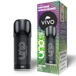Cartuș preumplut VIVO UNO - Grape Ice 20mg