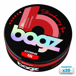 Saszetki nikotynowe BAGZ Strawberry Ice 5/6 EXTREME