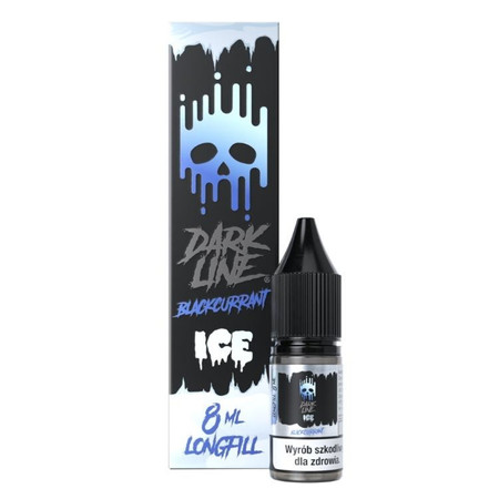 Longfill Dark Line Ice 8ml - Black Currant