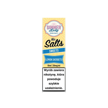 E-liquide Dinner Lady 10ml - Lemon Sherbets 20mg