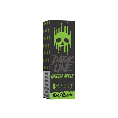 E-liquid Dark Line 10ml - Green Apple 12mg