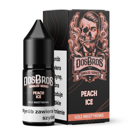 Liquid DosBros Salt 10ml - Peach Ice 20mg