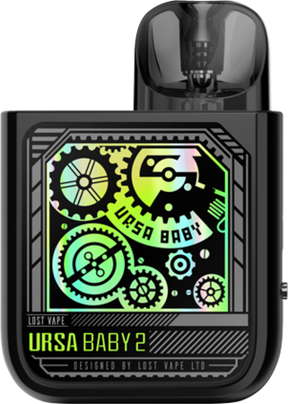 E-cigareta POD Lost Vape Ursa Baby 2 Pop Black x Time Gear