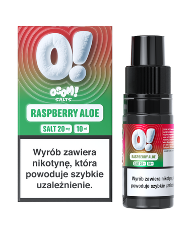 E-Liquid OSOM! SALTS 10ml - Raspberry Aloe 20mg