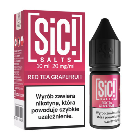 E-Liquide SIC! Salt 10ml - Red Tea Grapefruit 20mg
