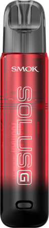 E-Papieros POD SMOK Solus G Transparent Red