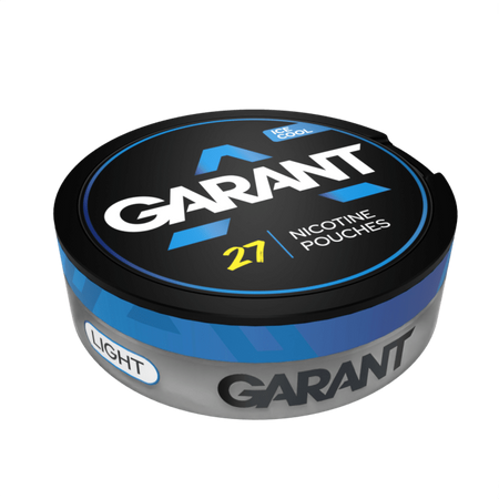 10 X Sachets de nicotine GARANT (Grant) Regular - Ice Cool 35mg